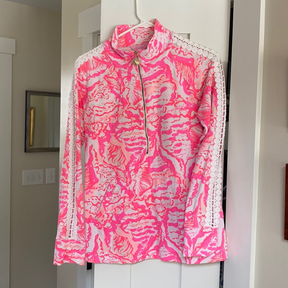 Lily Pulitzer small pink pullover
